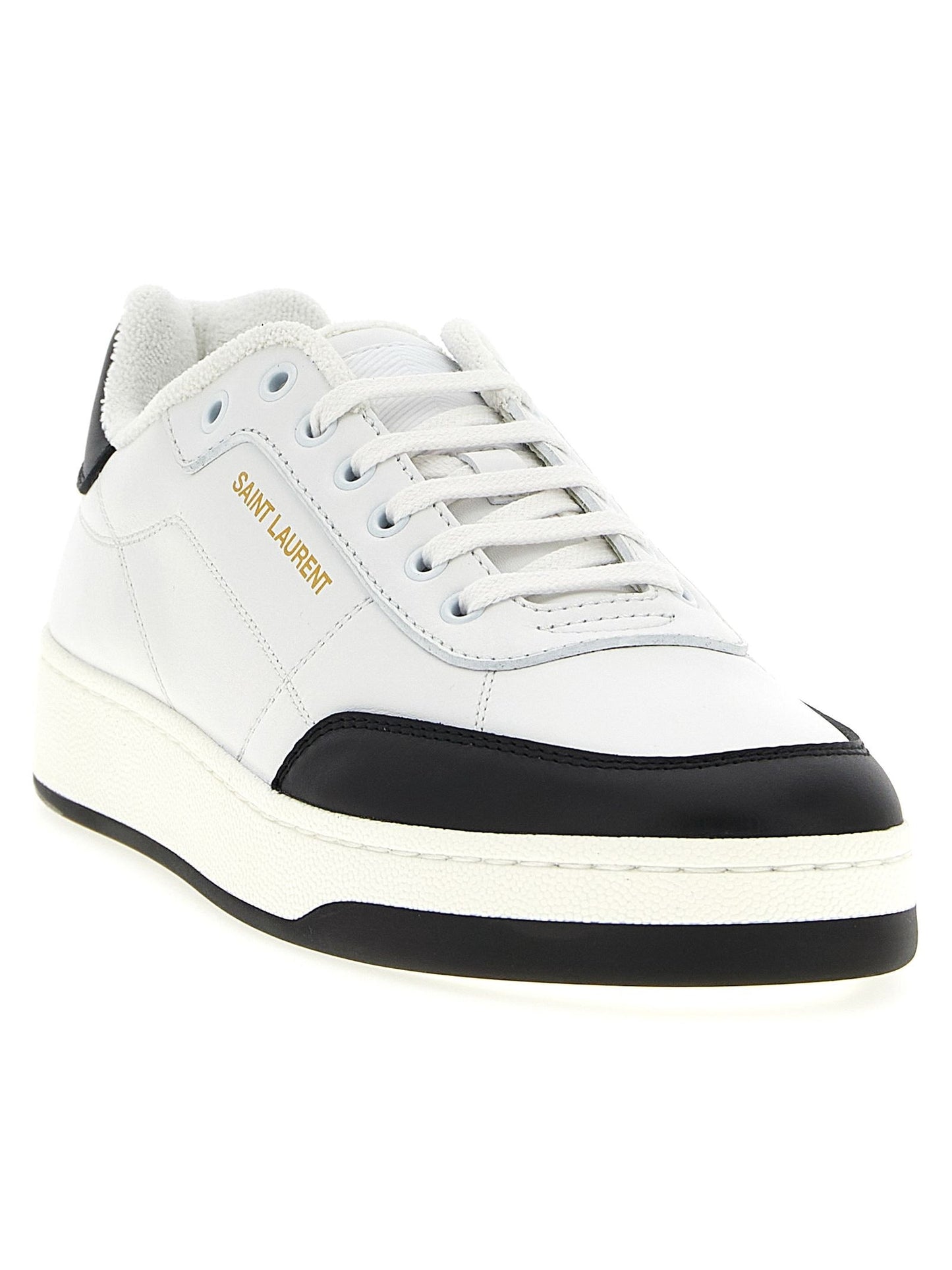 Saint Laurent · Ниски кецове · White/Black | DontMiss.bg