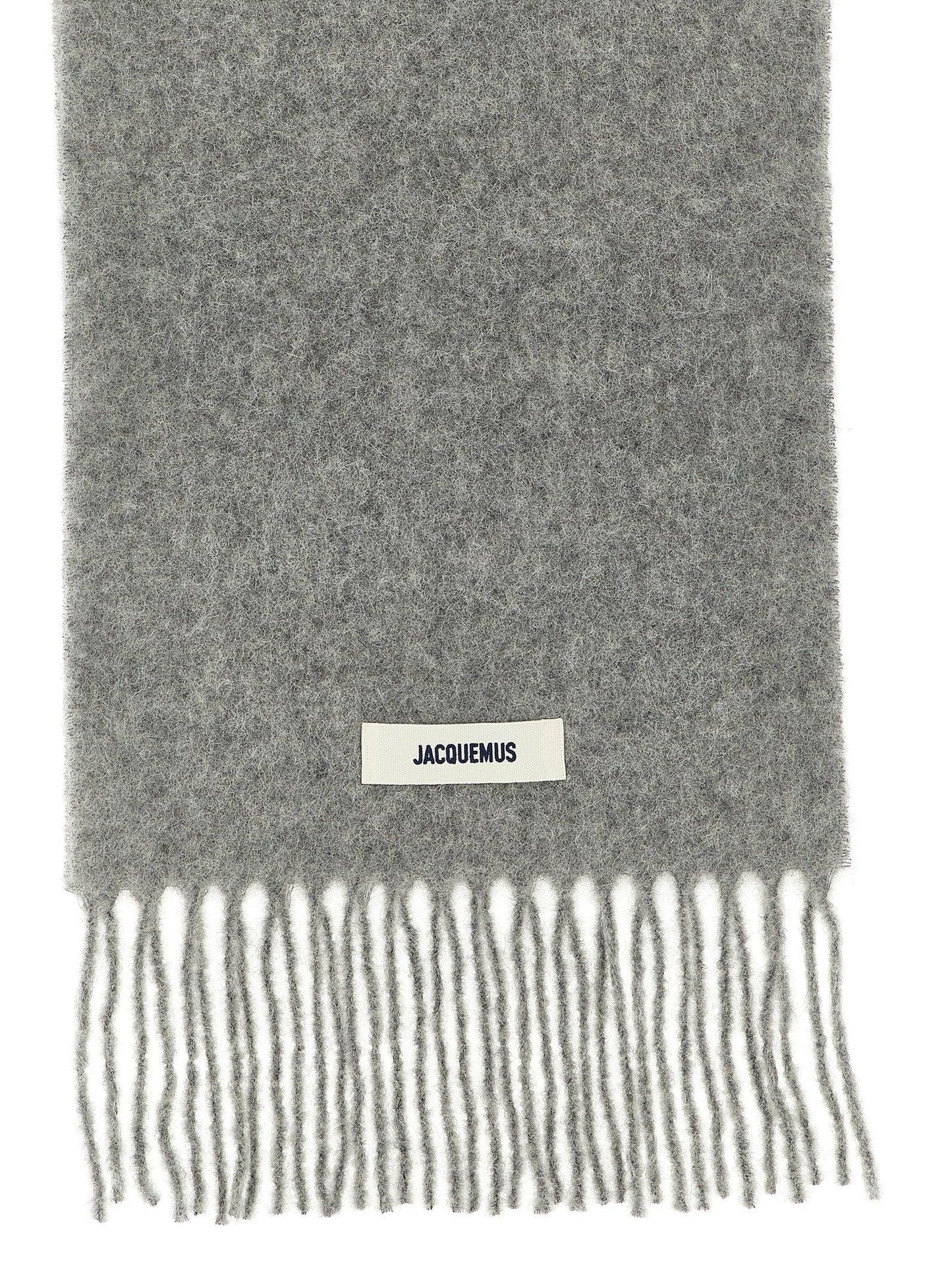 Jacquemus · Шал · Сив | DontMiss.bg