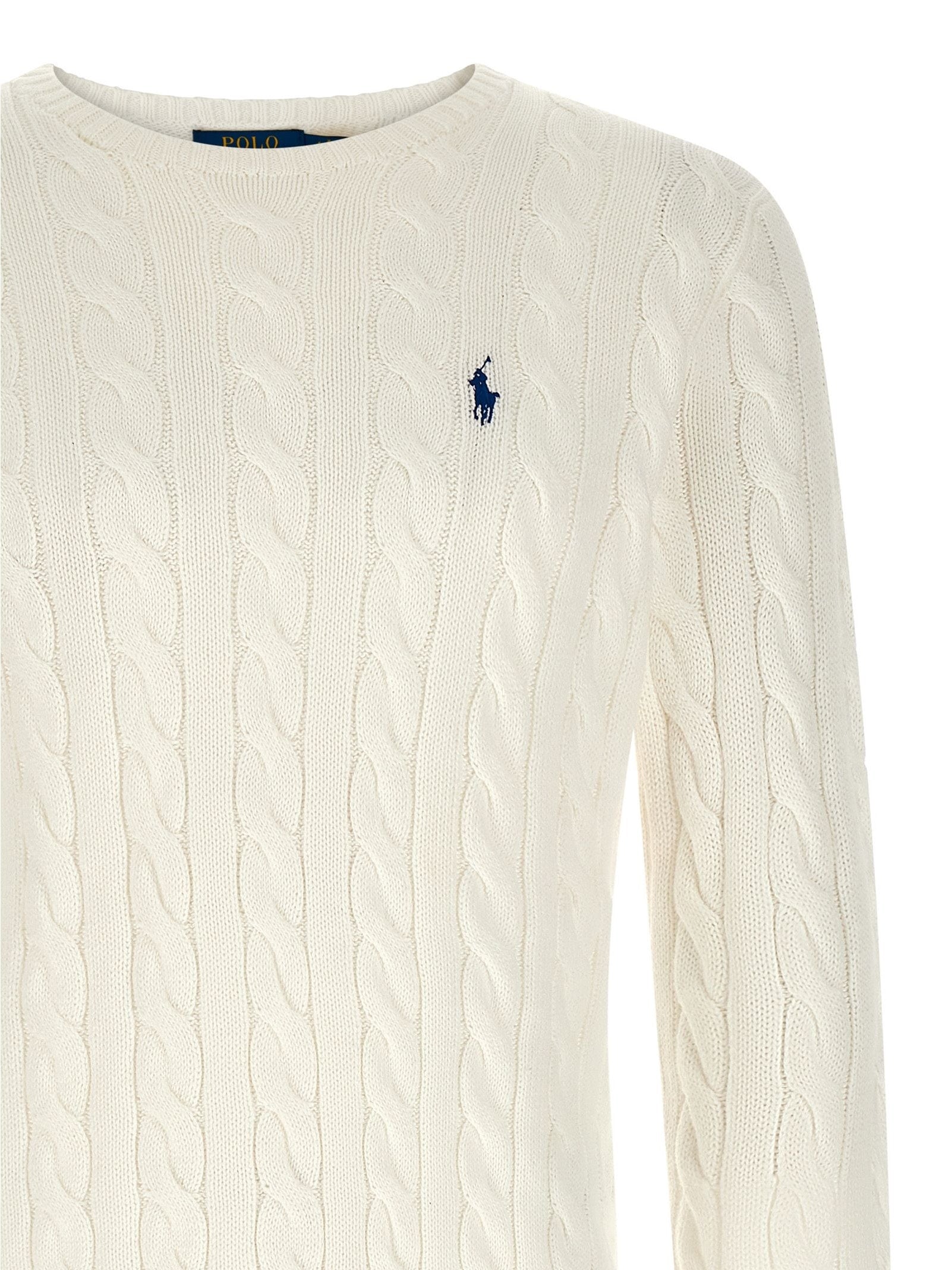 Polo Ralph Lauren · Пуловер · Бял | DontMiss.bg