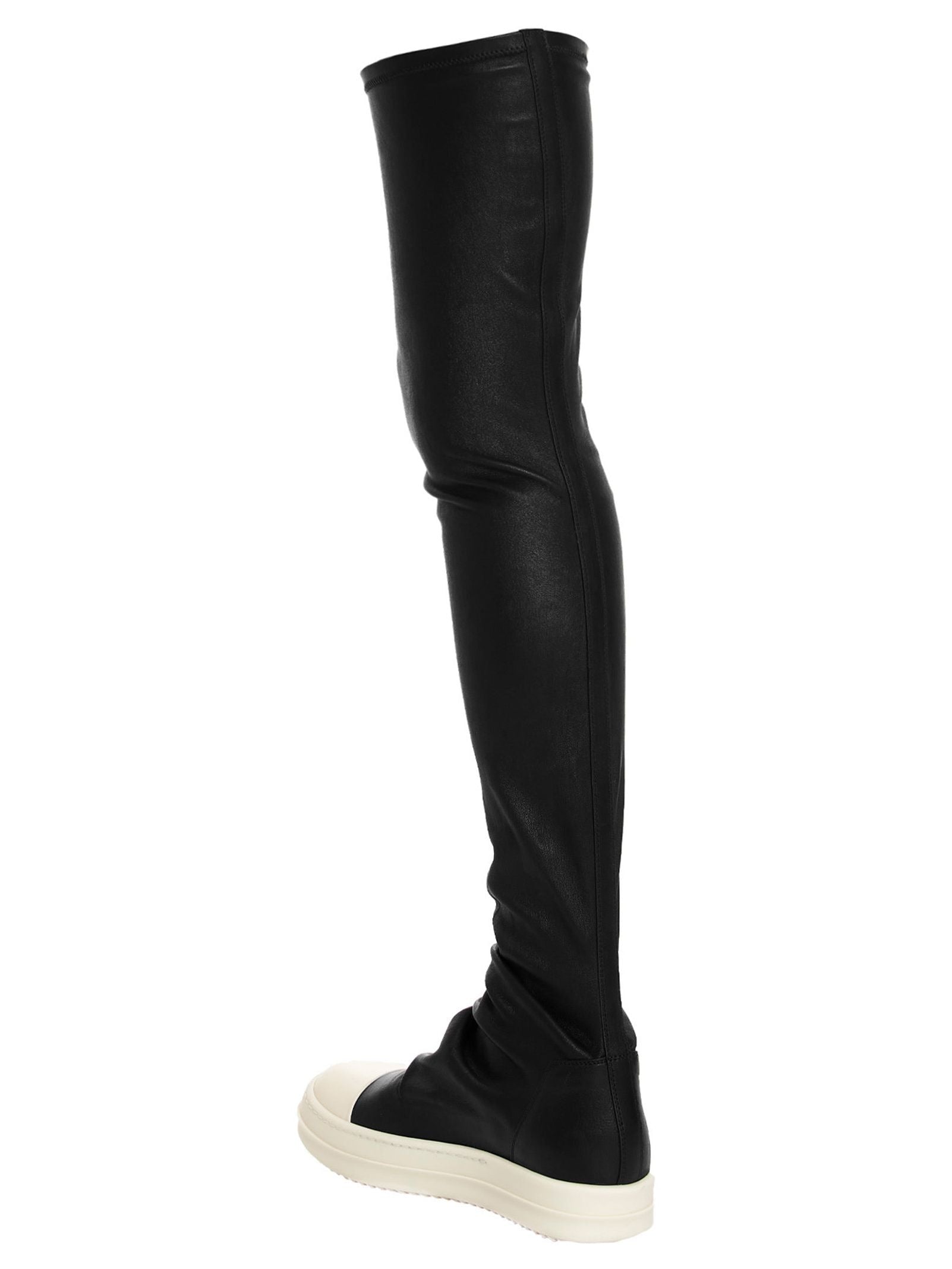 Rick Owens · Ботуши · White/Black | DontMiss.bg