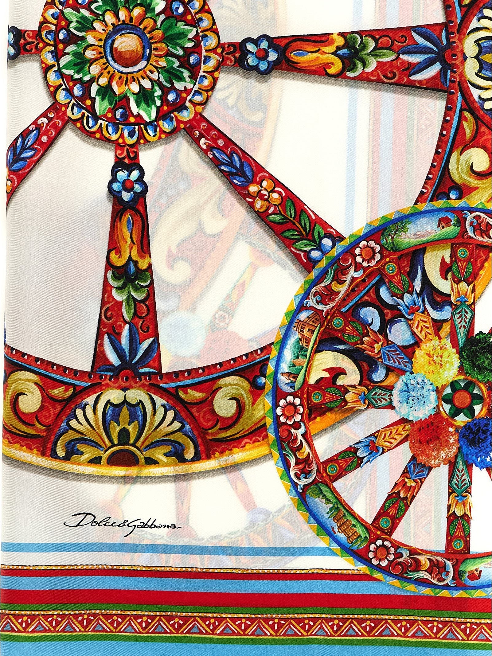 Dolce&Gabbana · Шал · Многоцветен | DontMiss.bg