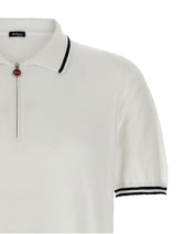 Kiton · Поло тениска · Бял | DontMiss.bg