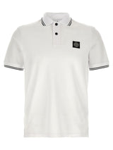 Stone Island · Поло тениска · Бял | DontMiss.bg