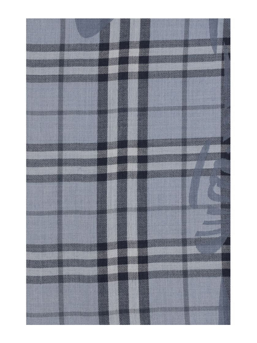 Burberry · Шал · Син | DontMiss.bg