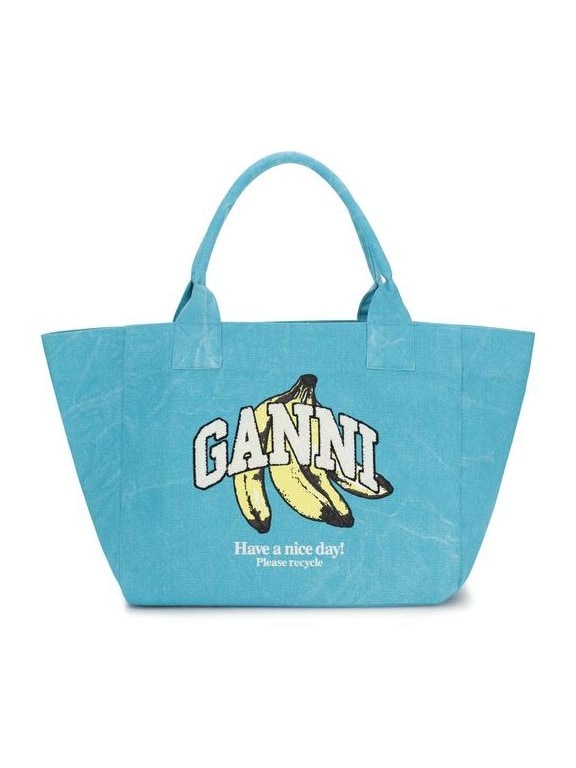 Ganni · Дамска чанта · Син | DontMiss.bg