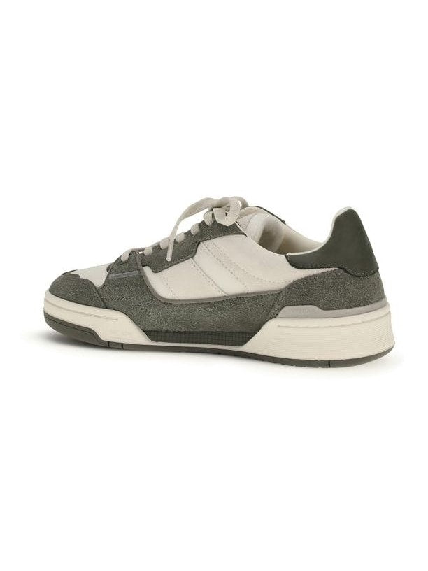 Bicolor Calf Leather Bos Taurus Low Top Sneakers