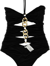 Elisabetta Franchi · Цял бански · Черен | DontMiss.bg