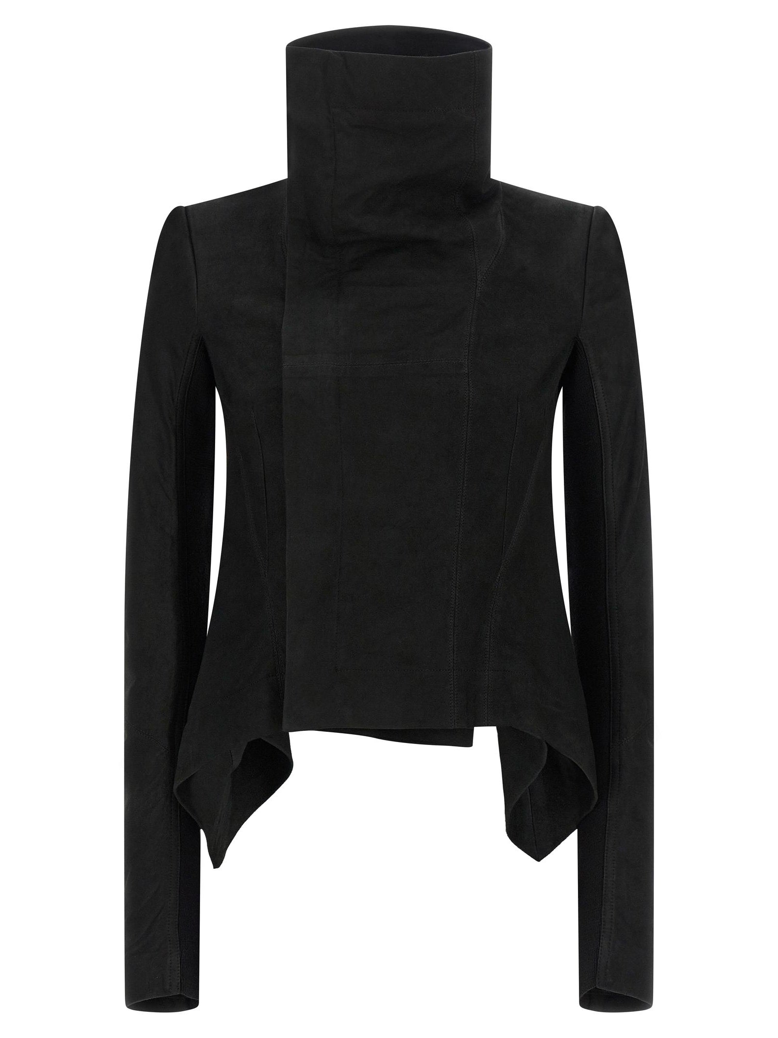 Rick Owens · Кожено яке · Черен | DontMiss.bg