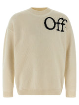 Off-White · Пуловер · White/Black | DontMiss.bg