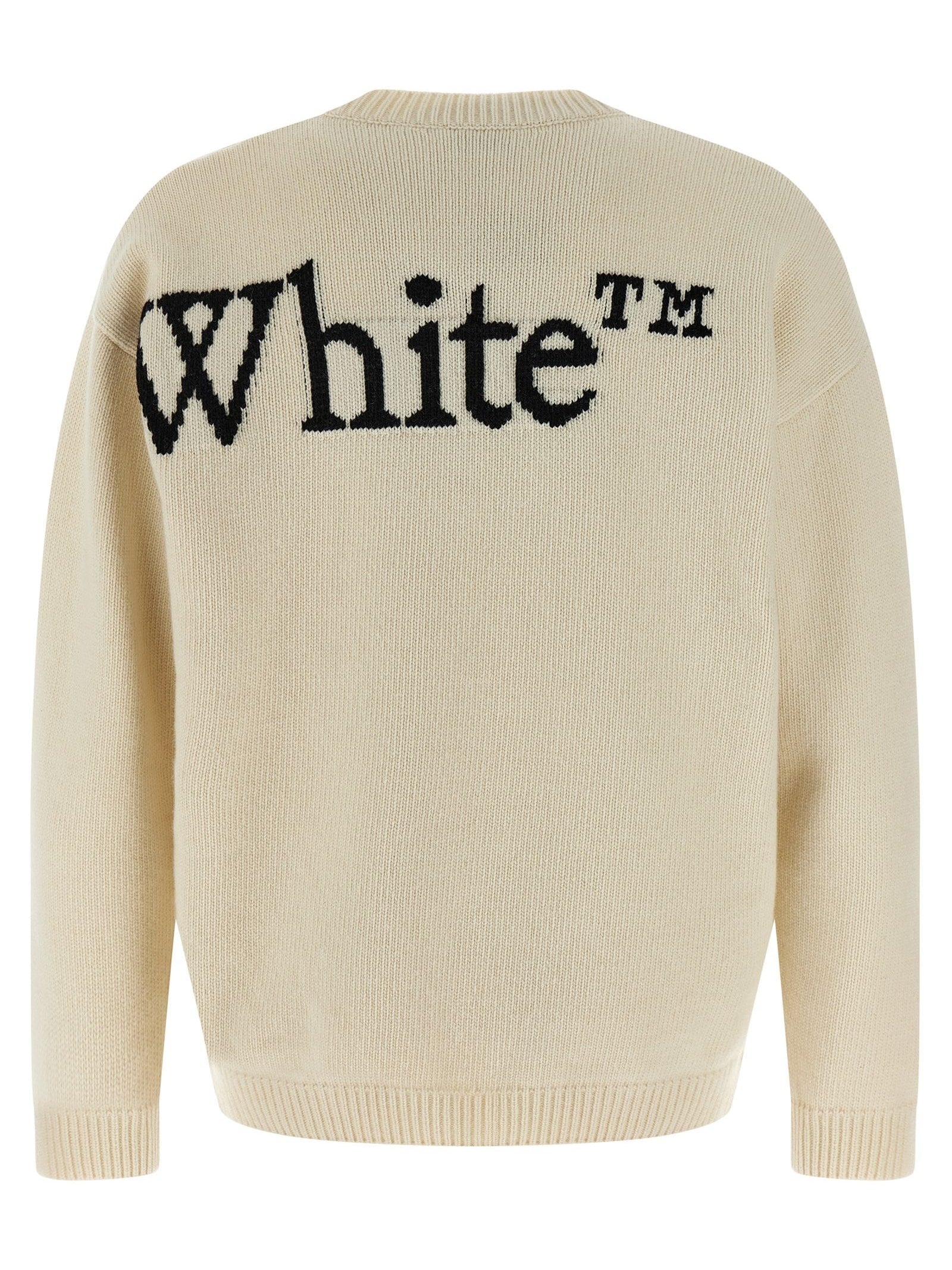 Off-White · Пуловер · White/Black | DontMiss.bg