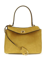 Beige Calf Leather Bos Taurus Handbag