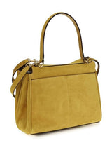 Beige Calf Leather Bos Taurus Handbag