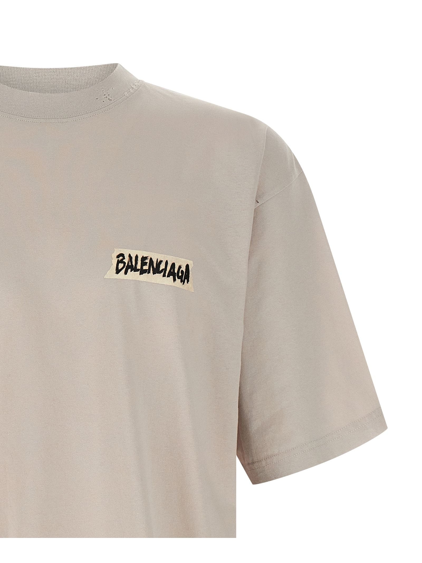 Balenciaga · Тениска · Сив | DontMiss.bg