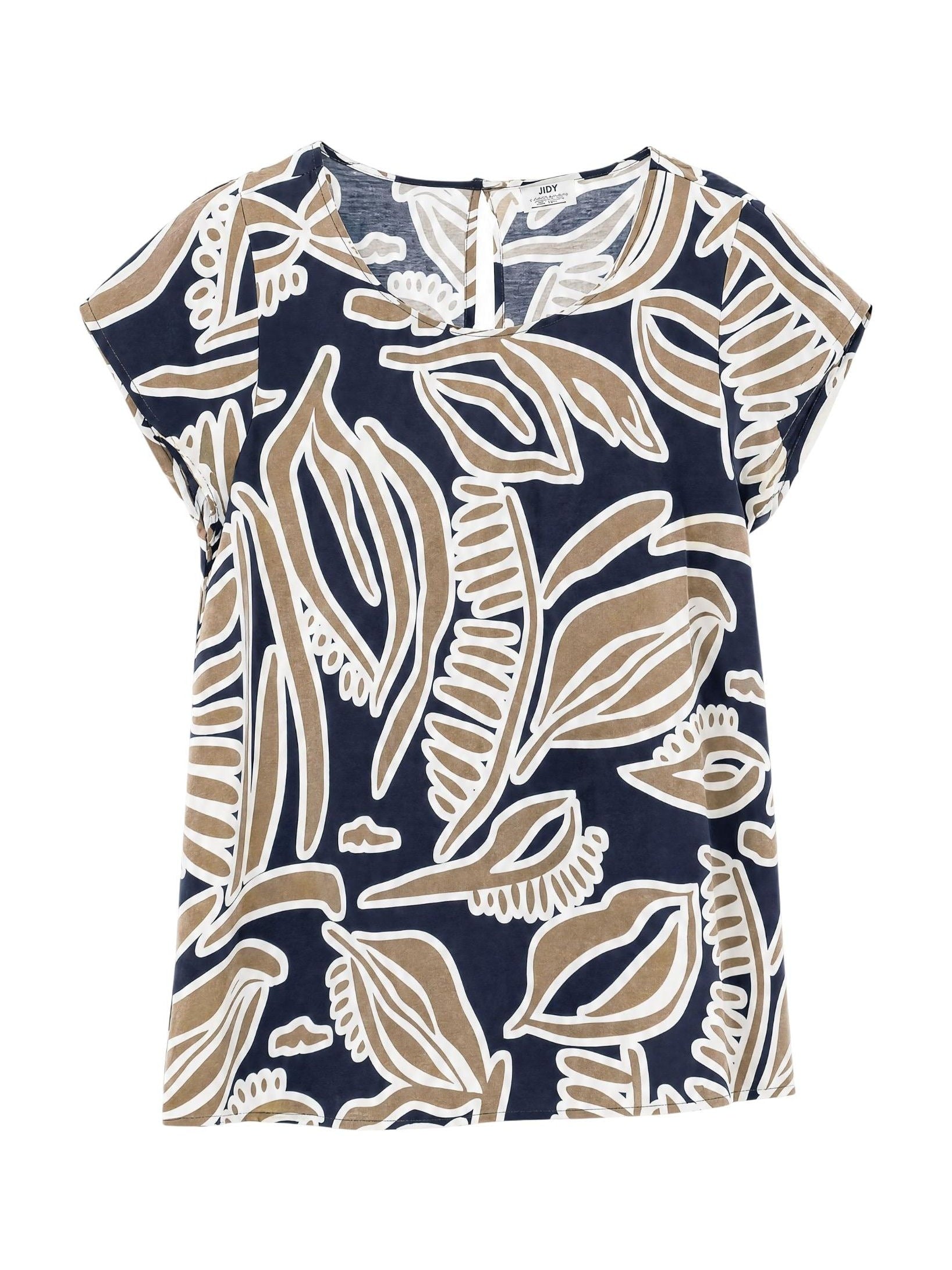 Jacqueline De Yong · Блуза · JDYTROYA LIFE S/S TOP WVN DIA | DontMiss.bg