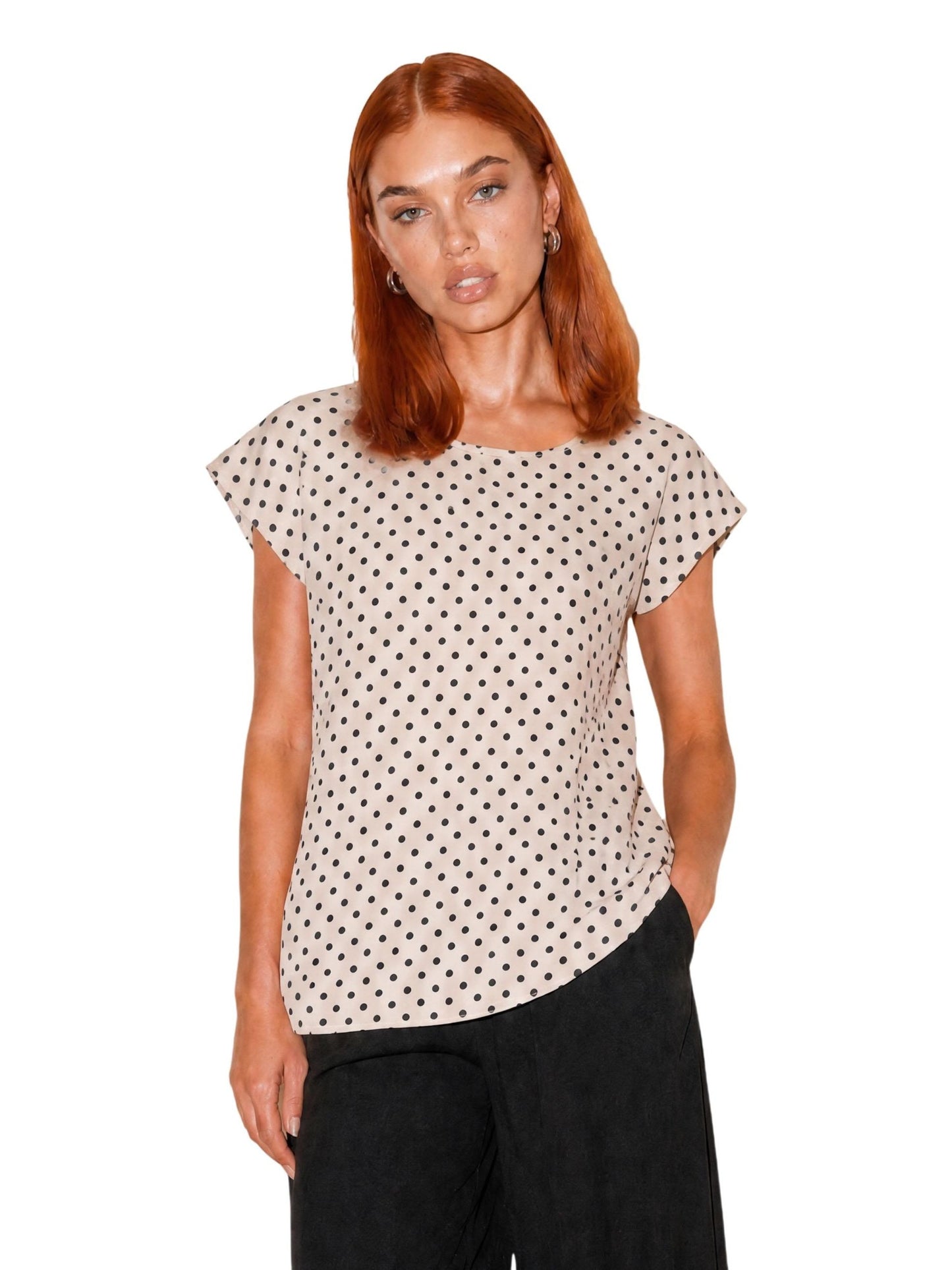 Jacqueline De Yong · Блуза · JDYTROYA LIFE S/S TOP WVN DIA | DontMiss.bg