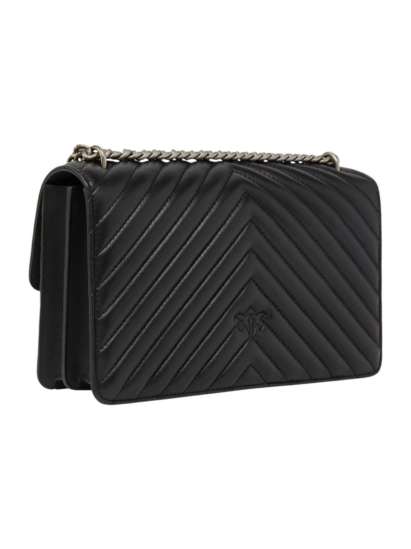 Pinko · Дамска чанта · LOVE ONE CLASSIC DC SHEEP NAPPA CHEVRON | DontMiss.bg