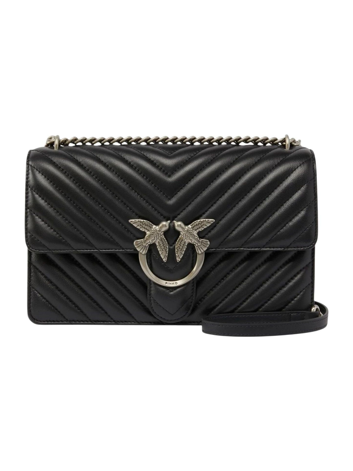 Pinko · Дамска чанта · LOVE ONE CLASSIC DC SHEEP NAPPA CHEVRON | DontMiss.bg