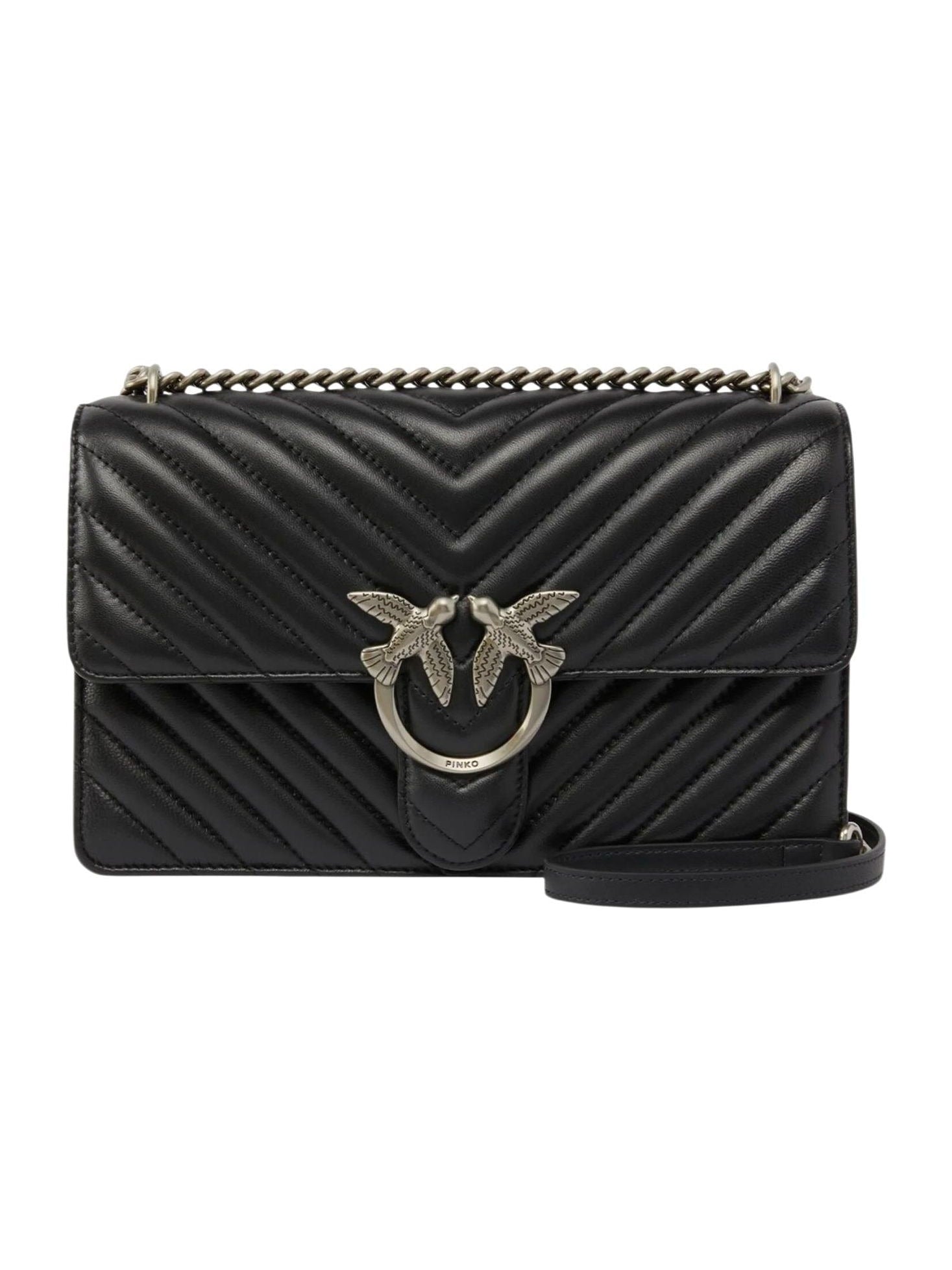 Pinko · Дамска чанта · LOVE ONE CLASSIC DC SHEEP NAPPA CHEVRON | DontMiss.bg