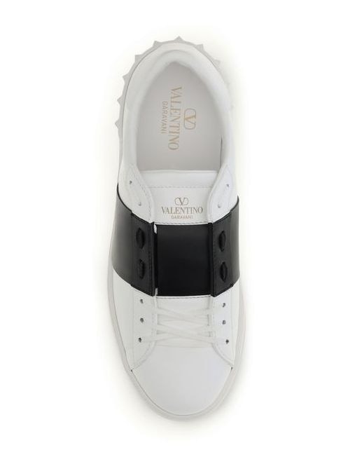 Blue Calf Leather Bos Taurus Low Top Sneakers