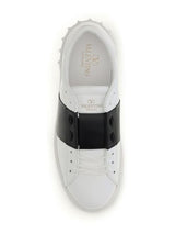 Blue Calf Leather Bos Taurus Low Top Sneakers