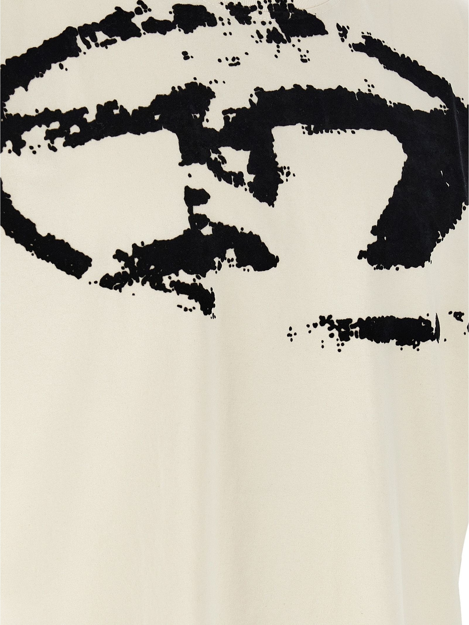 Diesel · Тениска · White/Black | DontMiss.bg