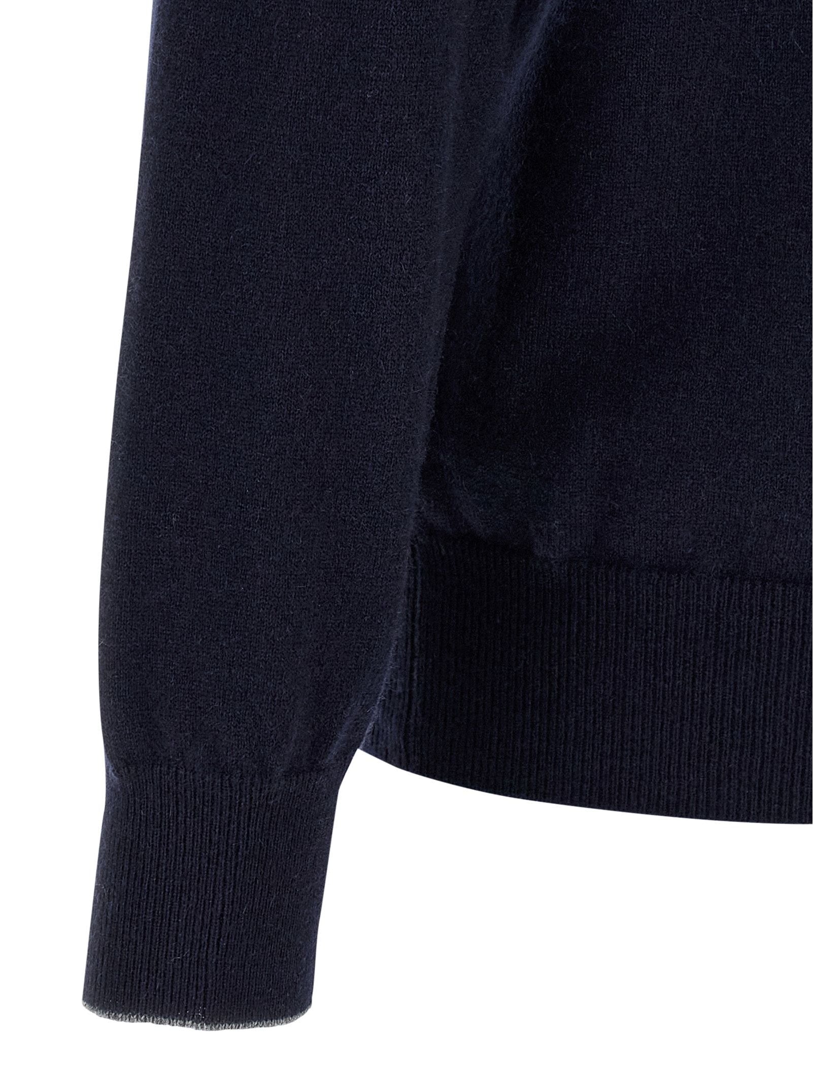 Brunello Cucinelli · Пуловер · Син | DontMiss.bg