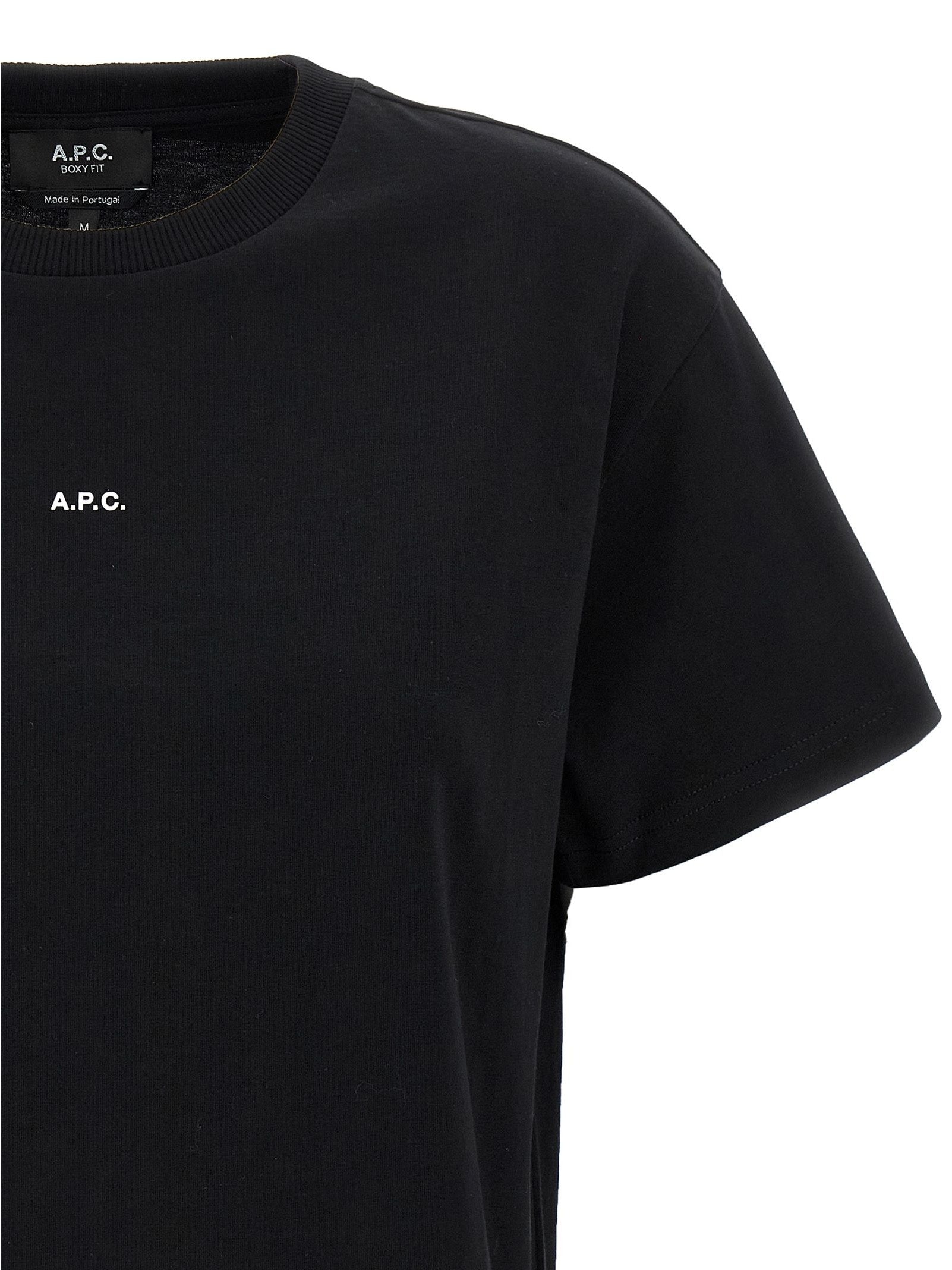 A.P.C. · Тениска · White/Black | DontMiss.bg