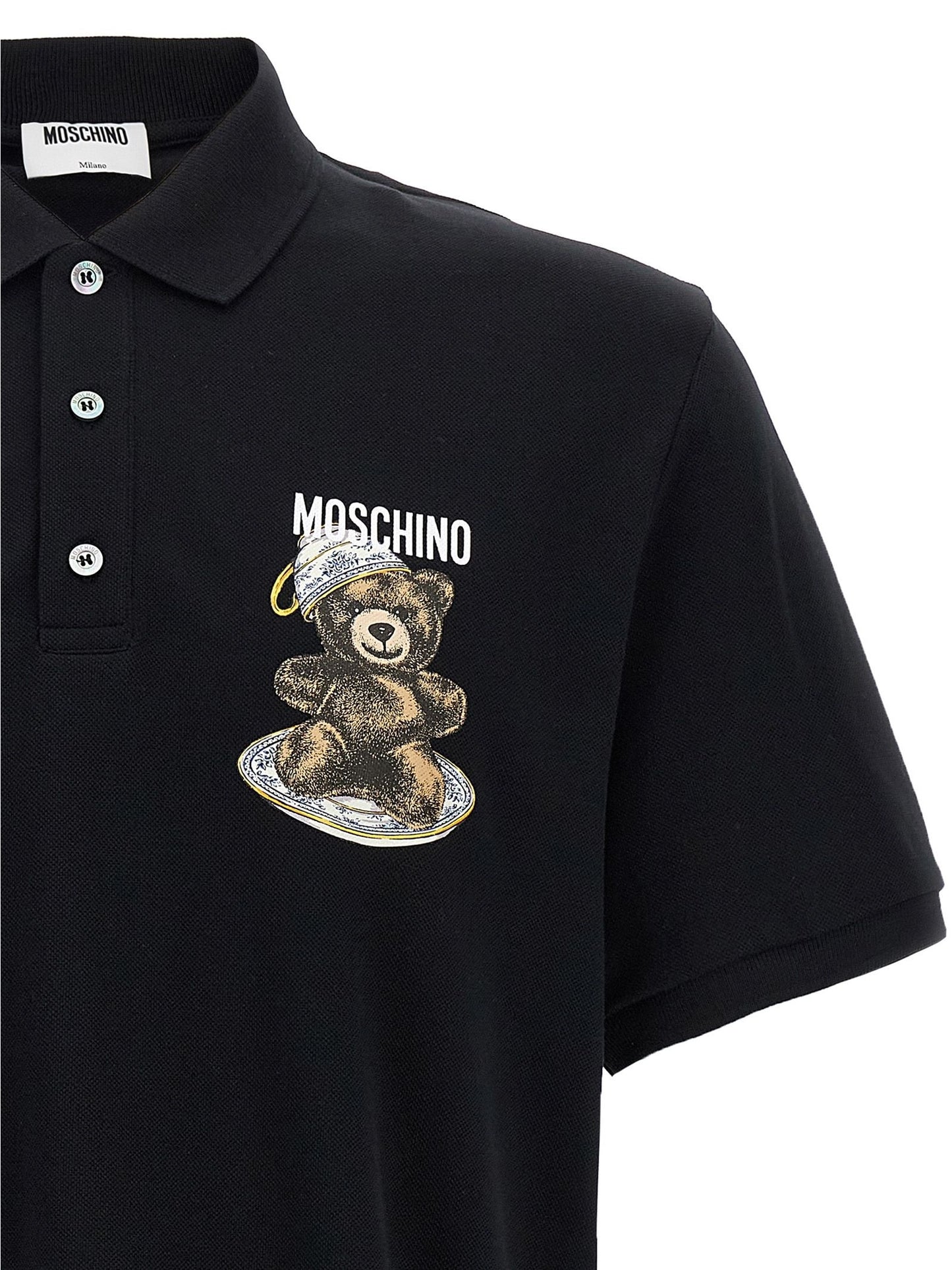 Moschino · Поло тениска · Черен | DontMiss.bg