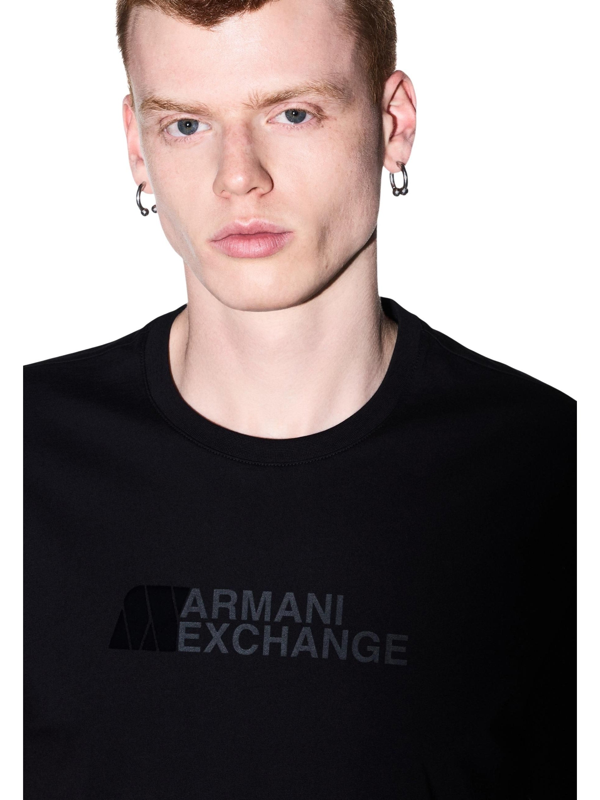Armani Exchange · Тениска · Черен | DontMiss.bg