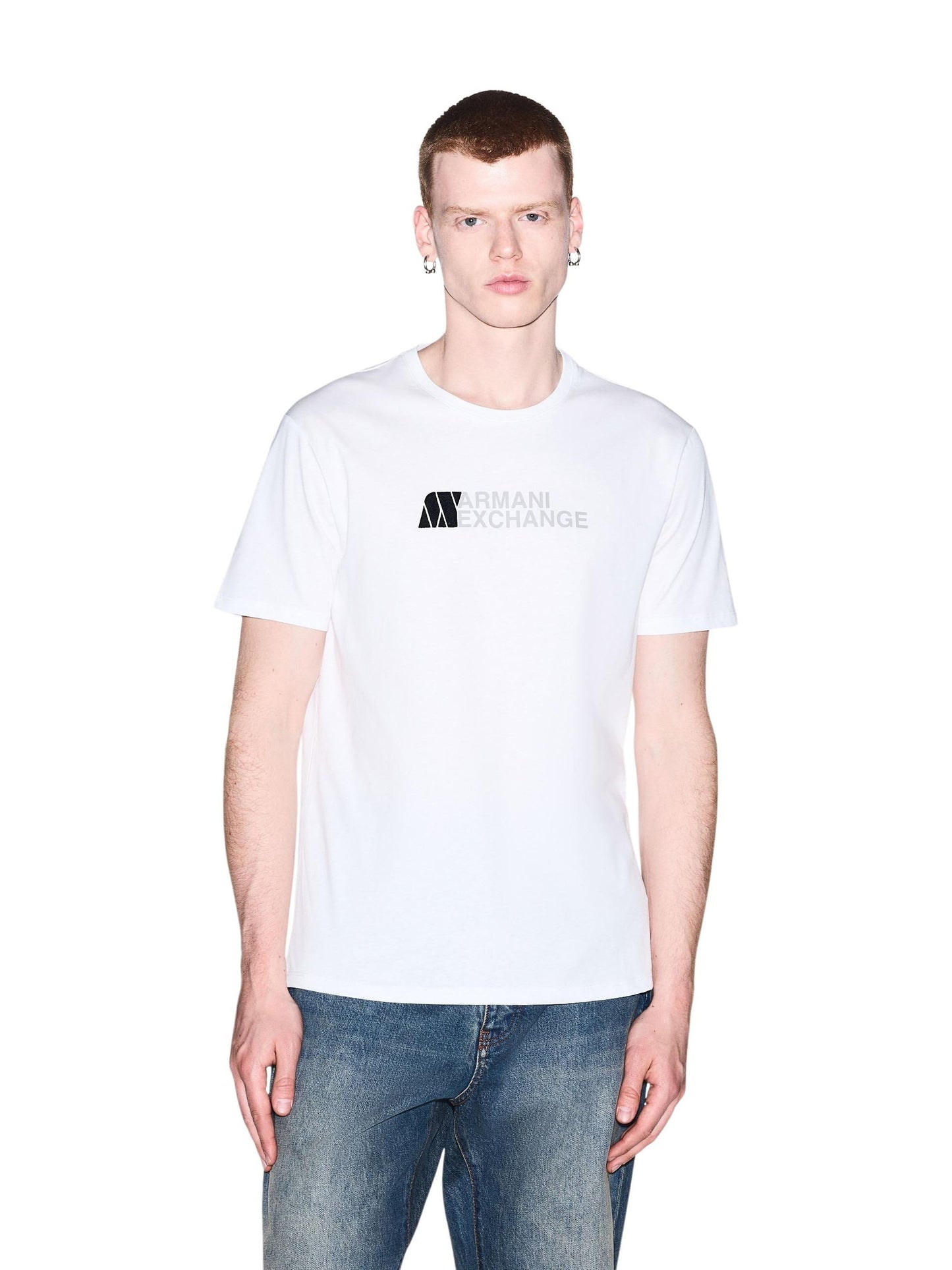 Armani Exchange · Тениска · Бял | DontMiss.bg