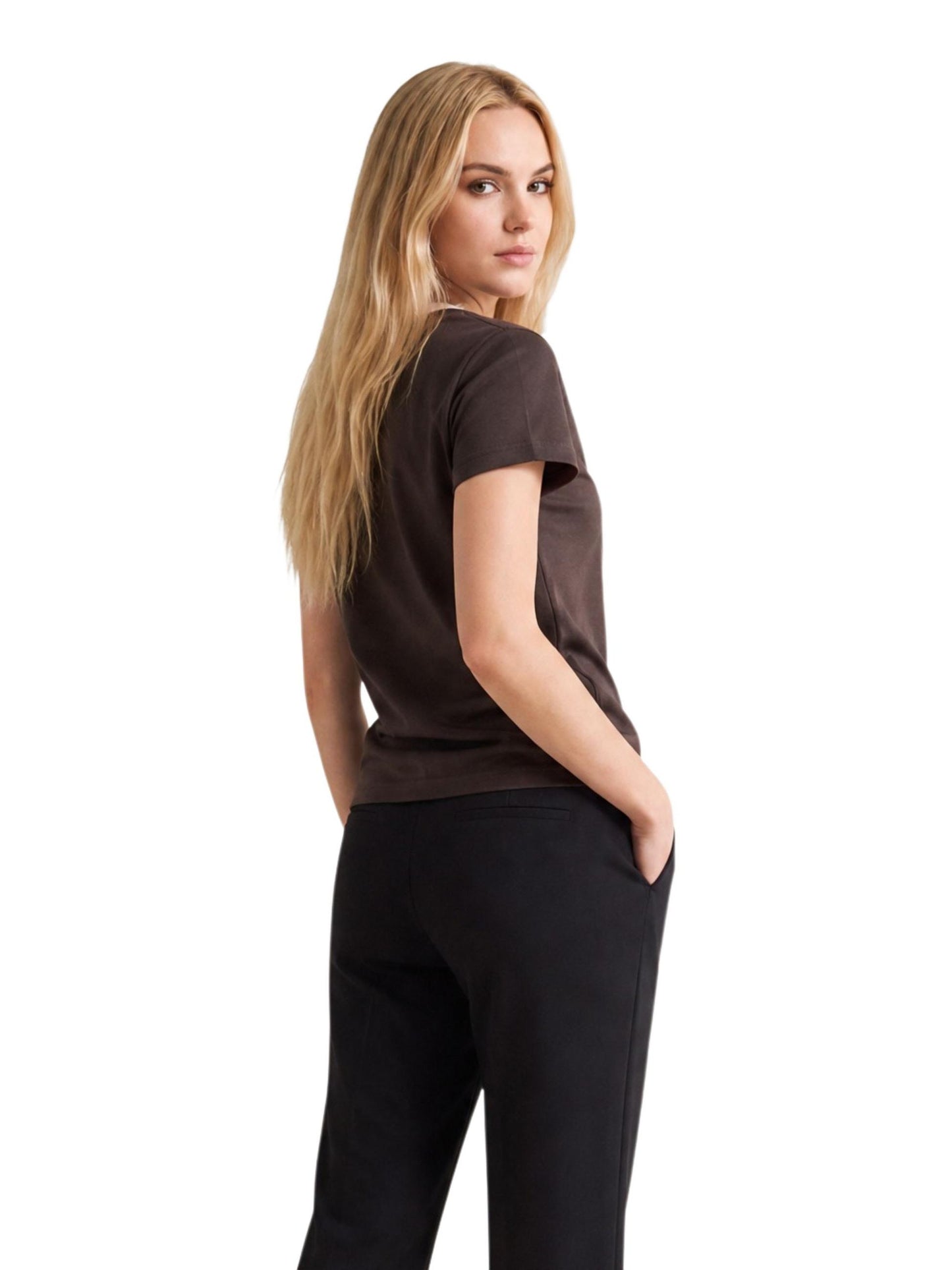 Armani Exchange · Тениска · Кафяв | DontMiss.bg