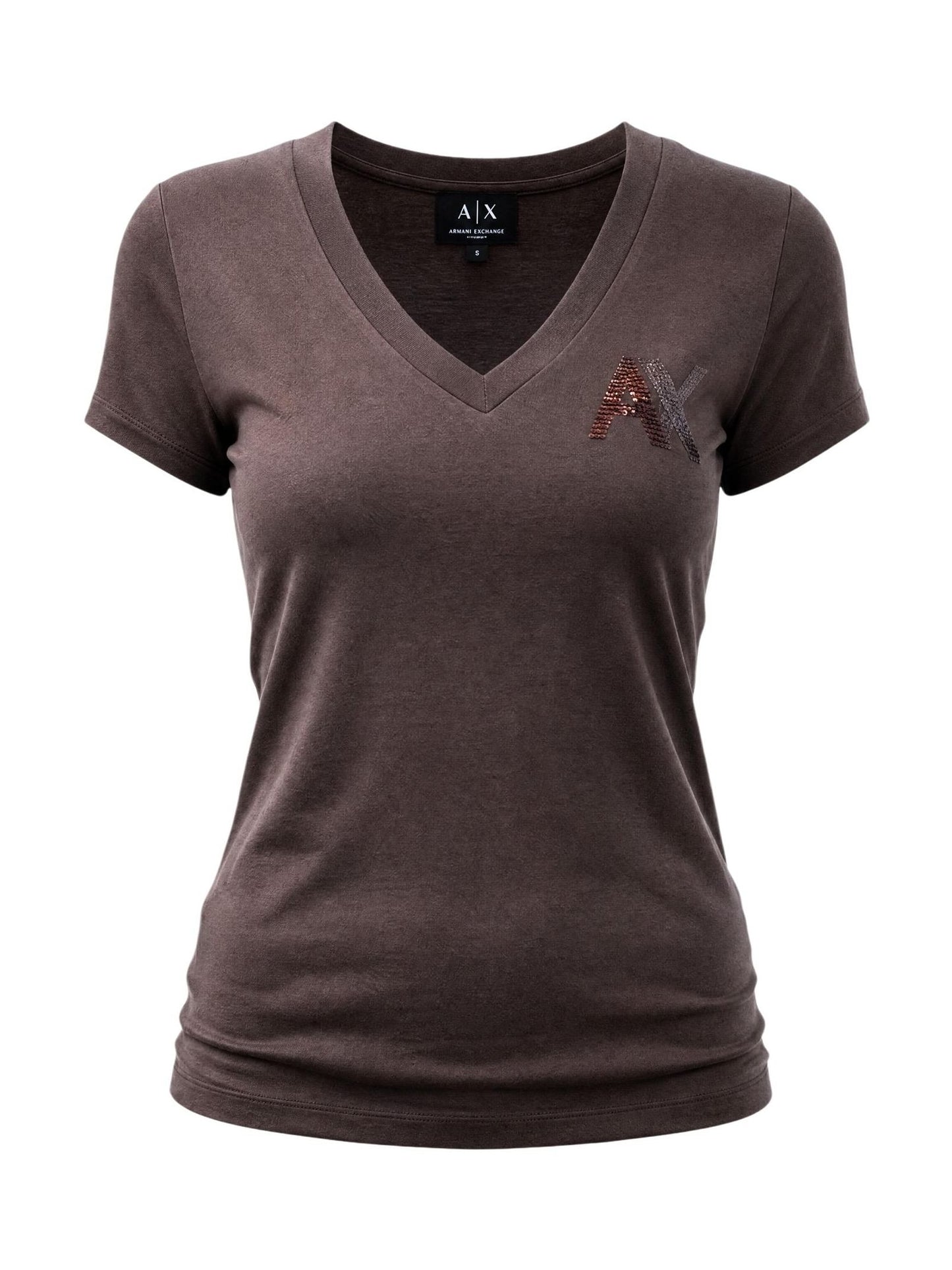 Armani Exchange · Тениска · Кафяв | DontMiss.bg