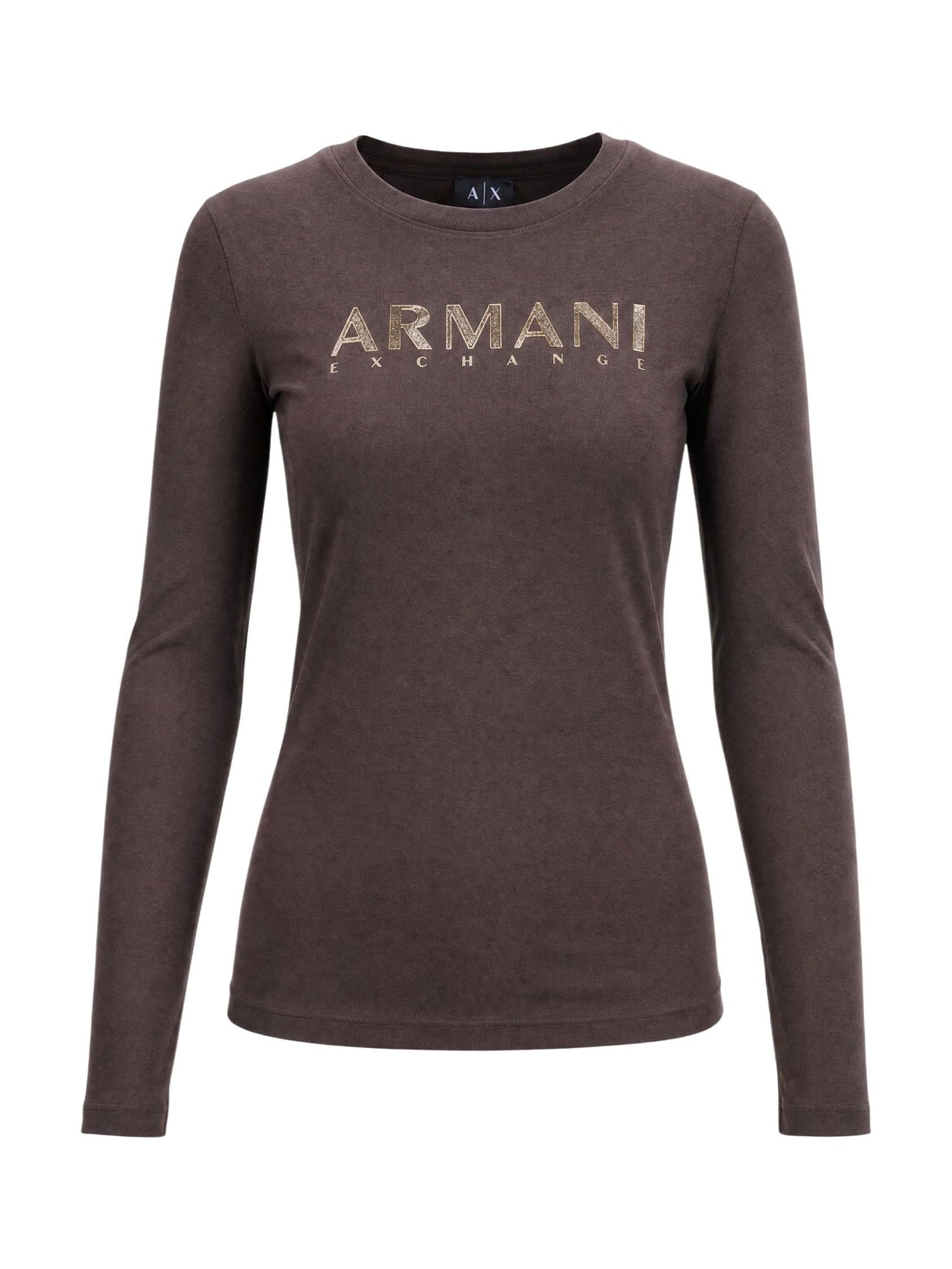 Armani Exchange · Тениска · Кафяв | DontMiss.bg
