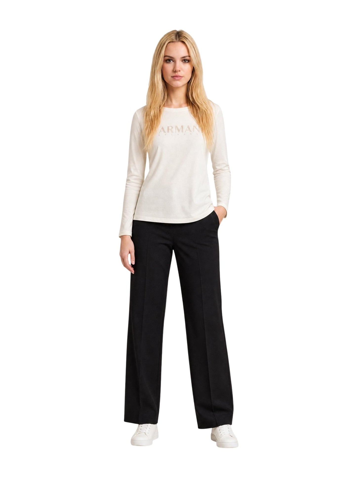 Armani Exchange · Тениска · Бежов | DontMiss.bg