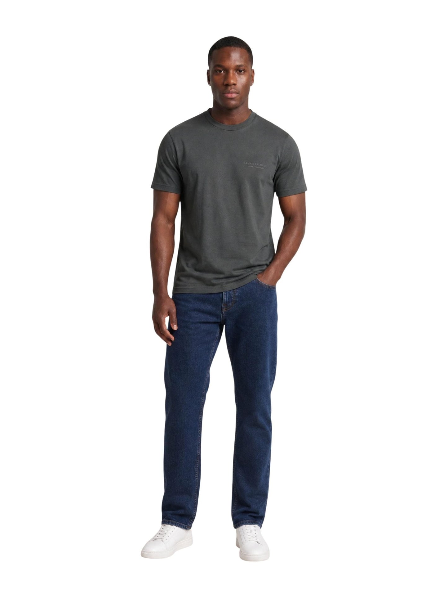 Armani Exchange · Тениска · Сив | DontMiss.bg
