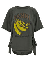 Ganni · Тениска · Сив | DontMiss.bg