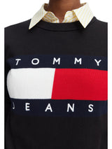 Tommy Hilfiger Jeans · Пуловер · Черен | DontMiss.bg