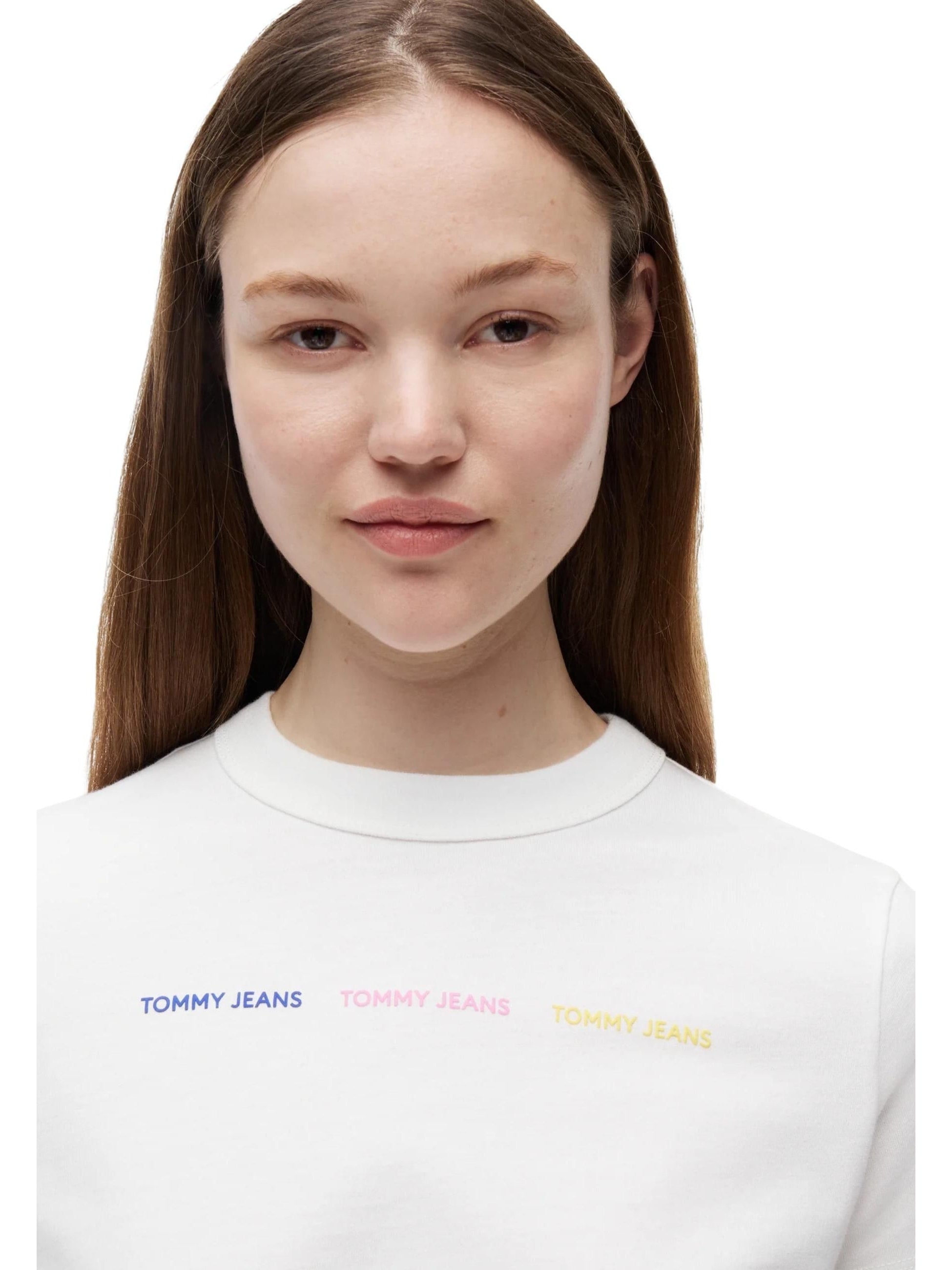 Tommy Hilfiger Jeans · Тениска · Бял | DontMiss.bg