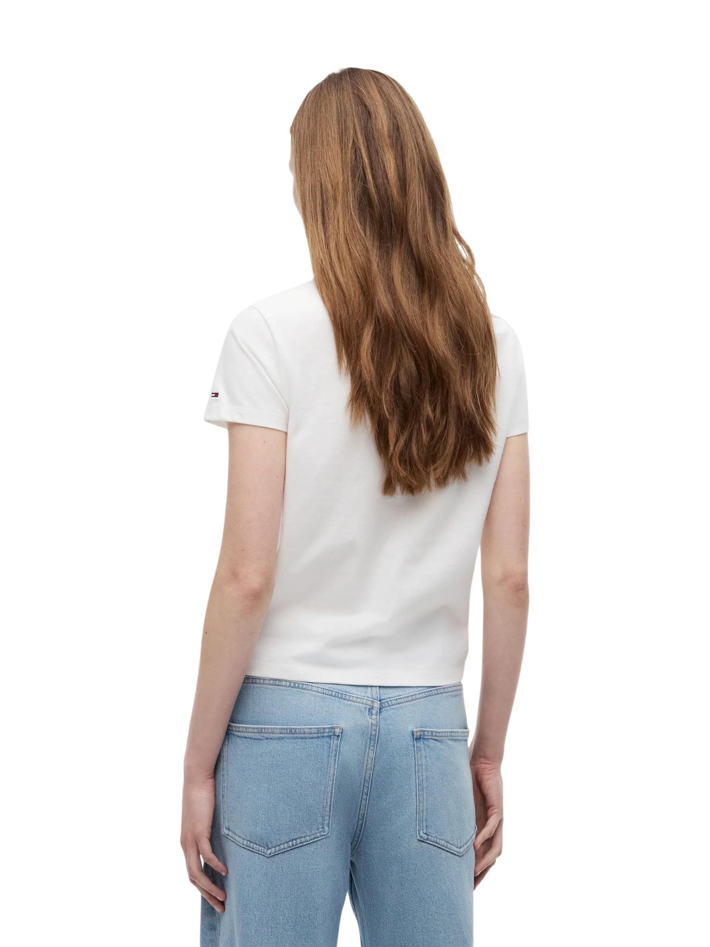 Tommy Hilfiger Jeans · Тениска · Бял | DontMiss.bg