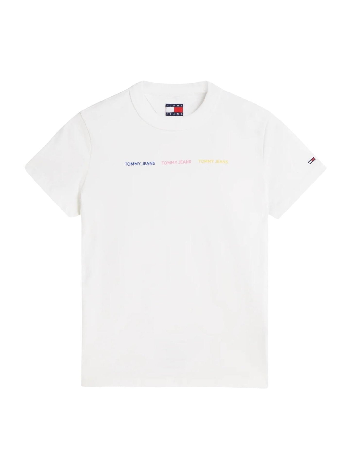 Tommy Hilfiger Jeans · Тениска · Бял | DontMiss.bg