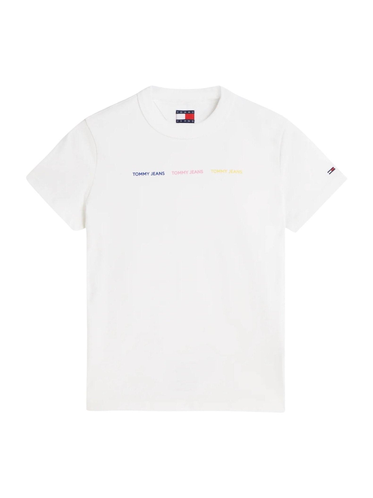 Tommy Hilfiger Jeans · Тениска · Бял | DontMiss.bg