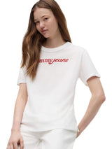 Tommy Hilfiger Jeans · Тениска · Бял | DontMiss.bg