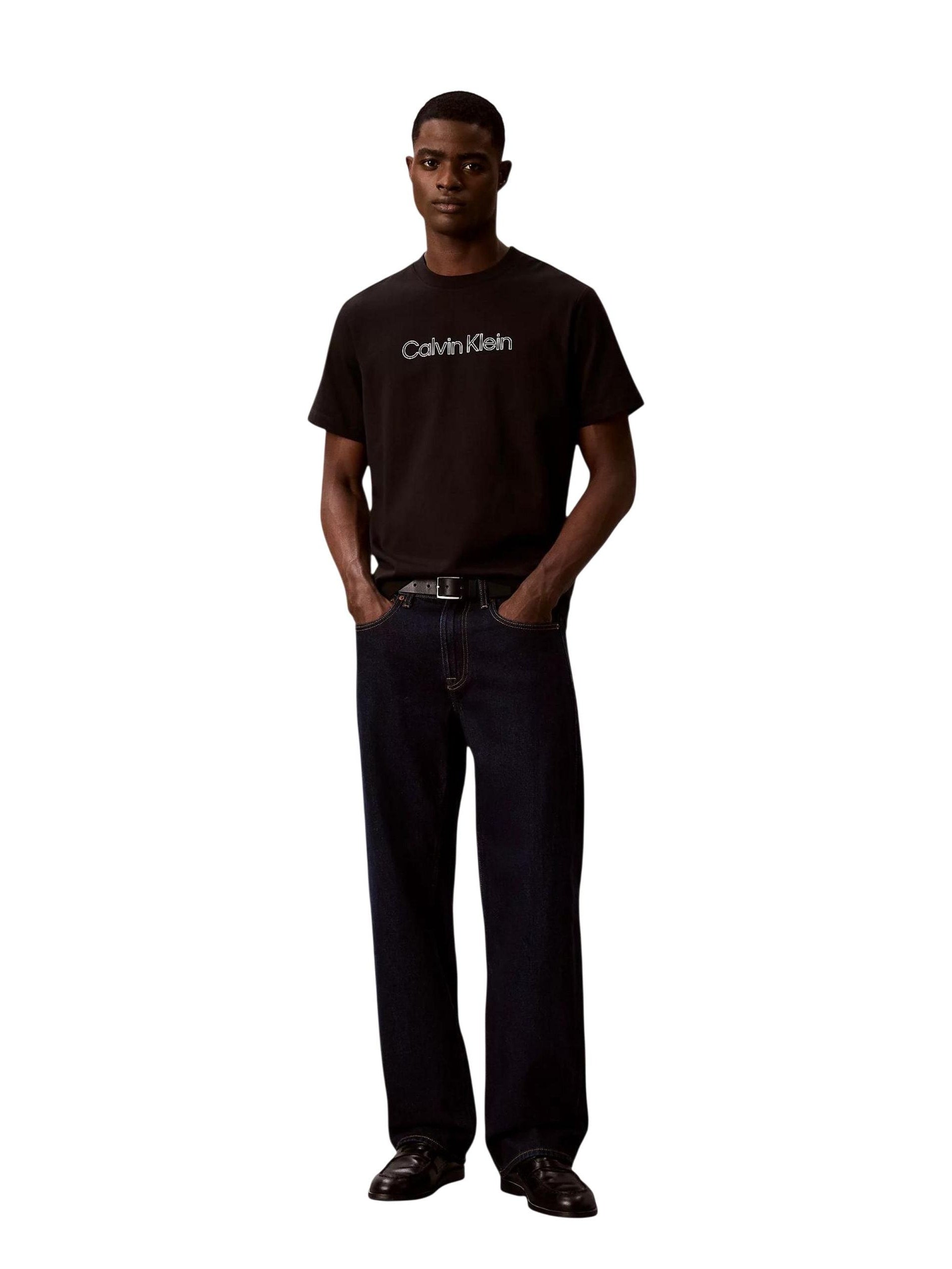 Calvin Klein Jeans · Тениска · Черен | DontMiss.bg