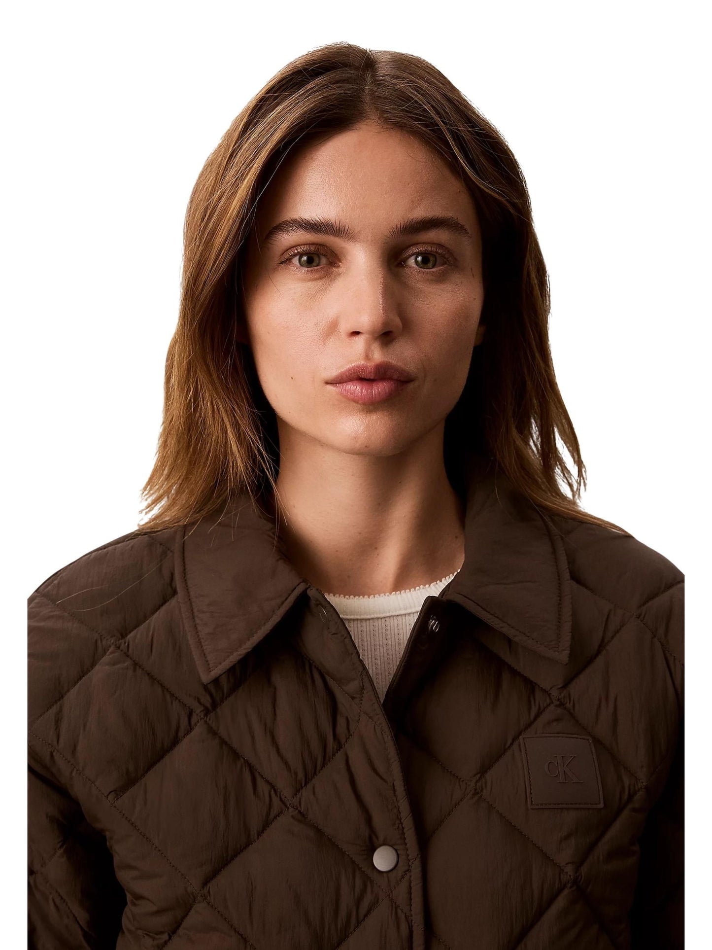 Calvin Klein Jeans · Ватирано яке · Кафяв | DontMiss.bg