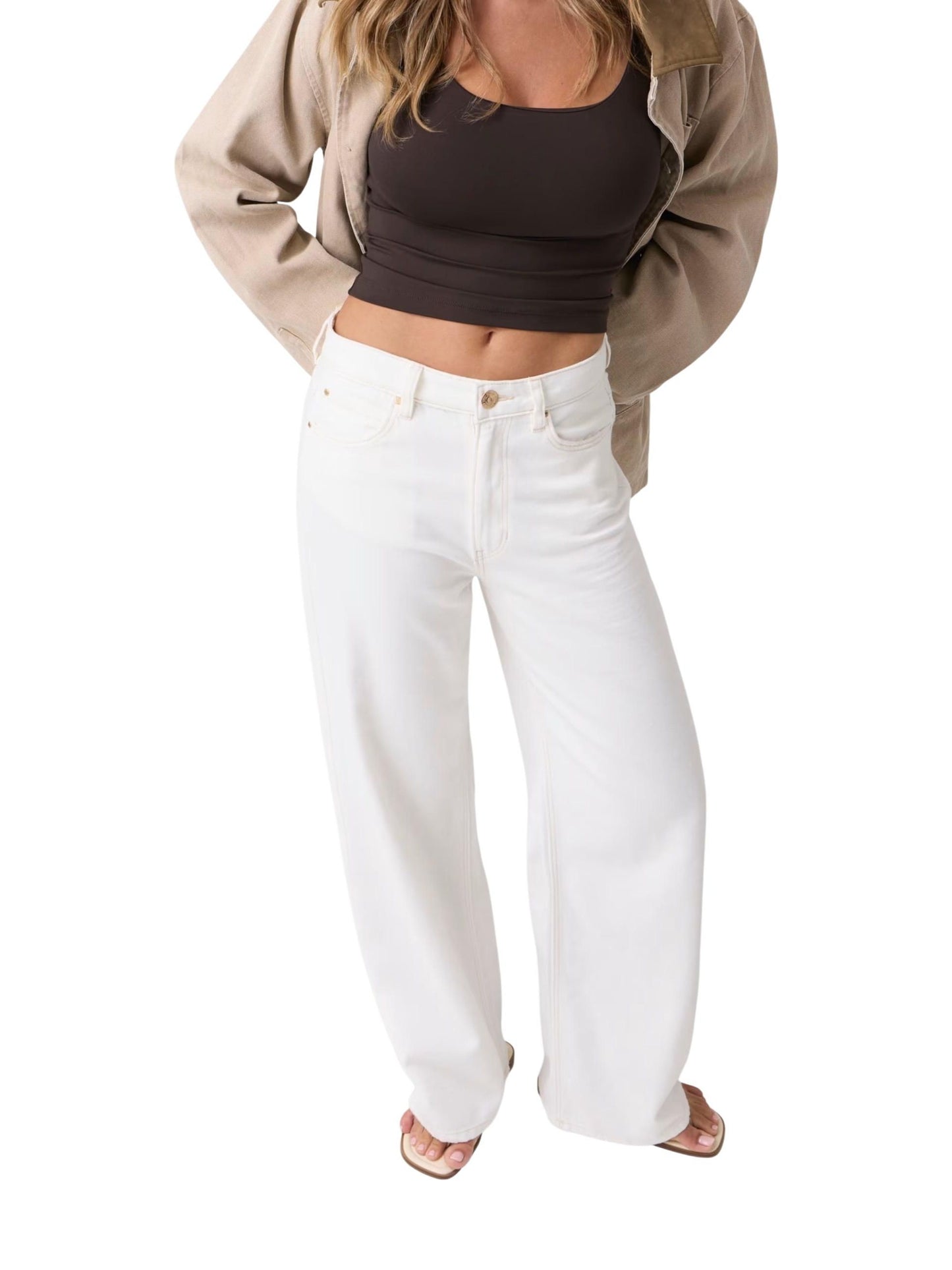 Guess · Панталони · WIDE LEG ANKLE | DontMiss.bg