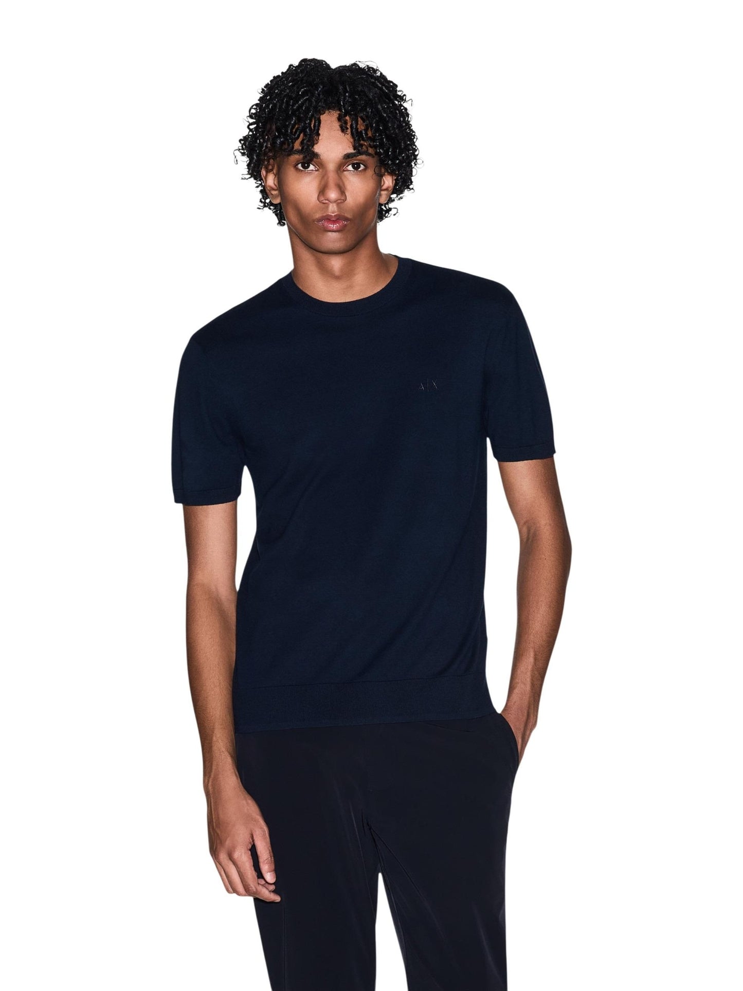 Armani Exchange · Тениска · Син | DontMiss.bg