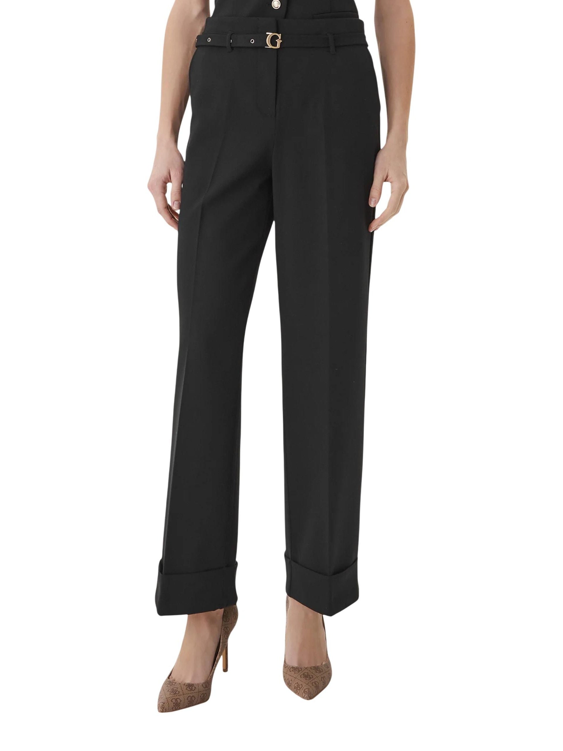 Guess · Панталони · STRUCTURED CREPE G-BELT PANTS | DontMiss.bg