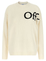 Off-White · Пуловер · White/Black | DontMiss.bg