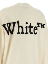 Off-White · Пуловер · White/Black | DontMiss.bg